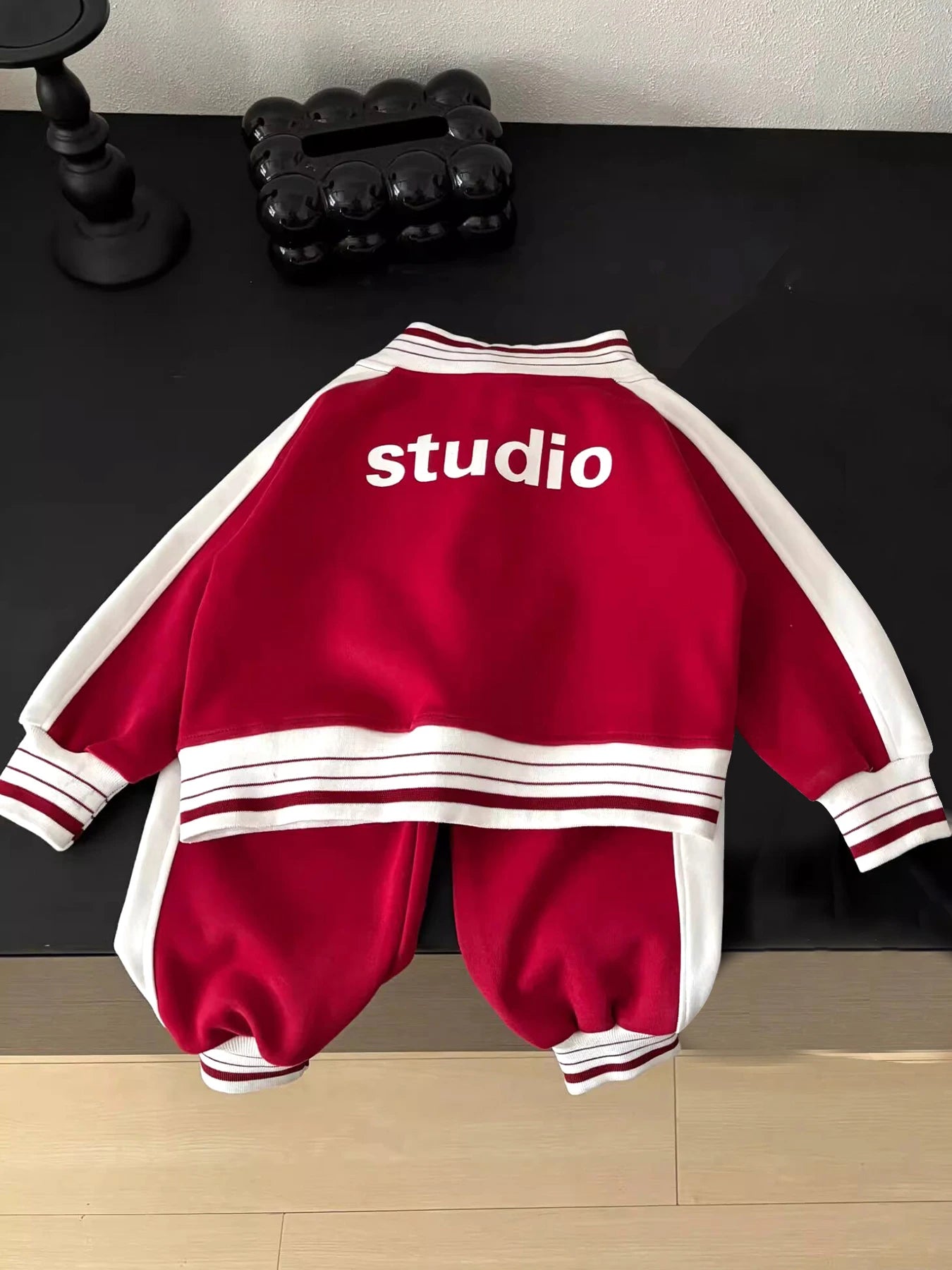 Men and Women Children Zipper Coat Set - Spring/Autumn New Style Children's Baby Pullover Coat and Casual Pants Set Trendy