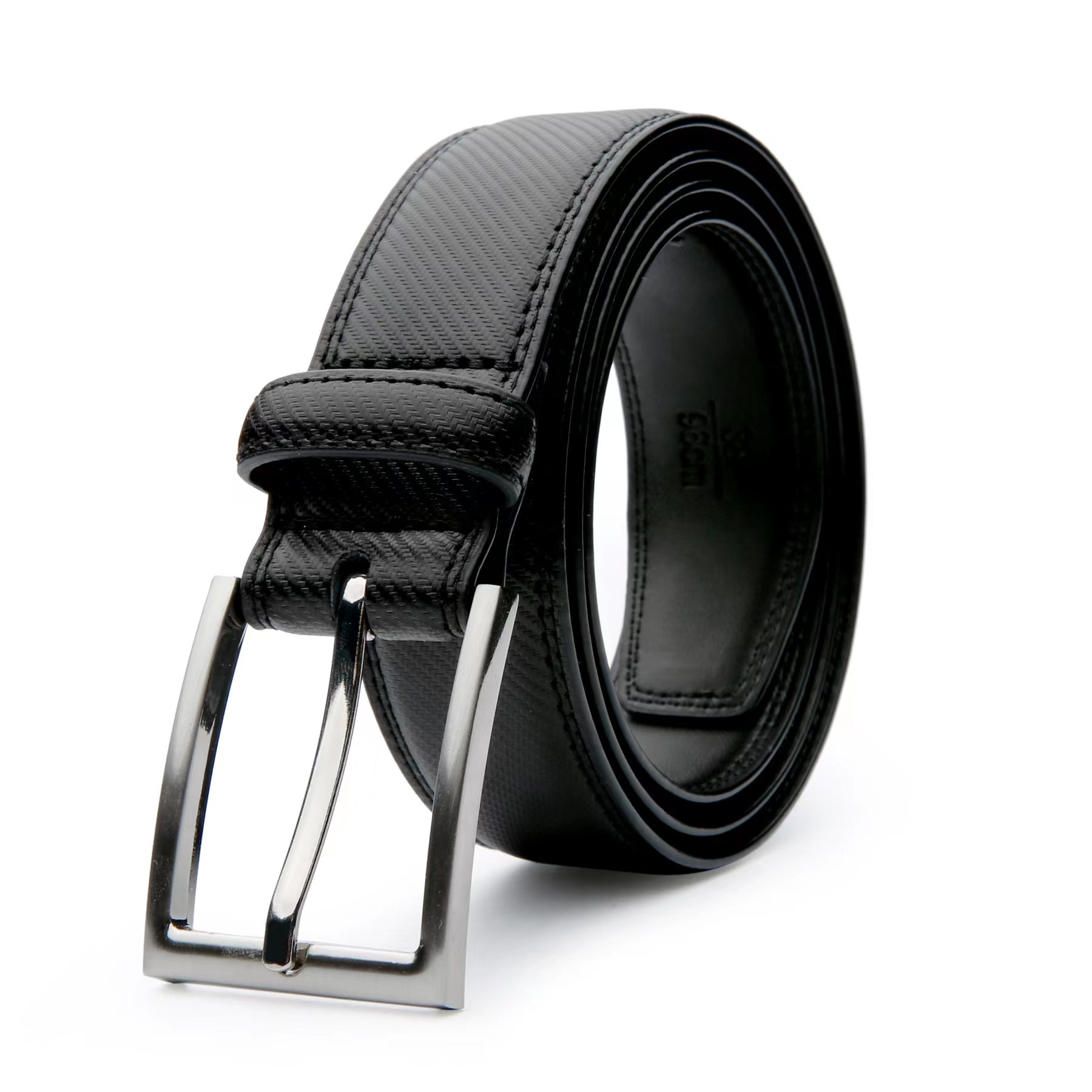 Men's Leather Belt, Fashion & Classic Casual Belt with Single Prong Buckle for Jeans, Pants, Work And Business, Gift for Dad & Husband