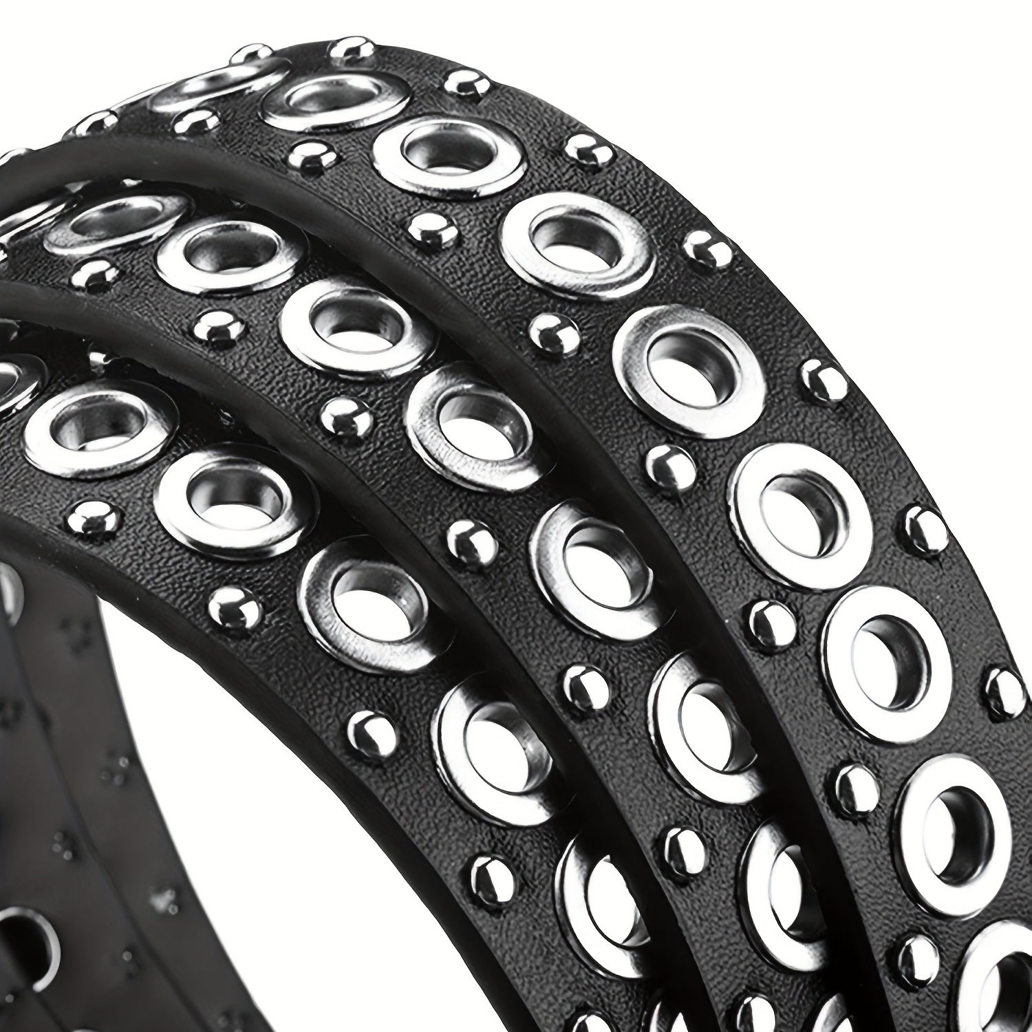 Punk Style Rivet Belt For Men And Women, Ideal choice for Gifts