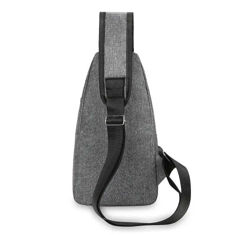 Chest Bag Men's One Shoulder Crossbody Bag Large Capacity Outdoor Sports Leisure Fashion Small Shoulder Bag Backpack Men's
