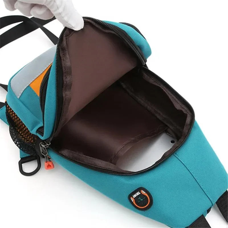 Chest Bag For Men And Women Can Be Worn With One Shoulder And Two Shoulder Crossbody Multifunctional Backpack. Fashion Chest Bag