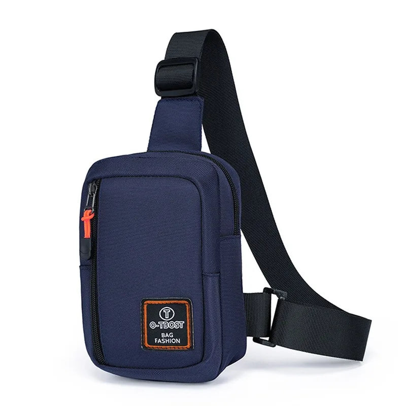 Chest Bags Men's One Shoulder Crossbody Bag Large Capacity Outdoor Sports Leisure Fashion Small Shoulder Bag Backpack Men's