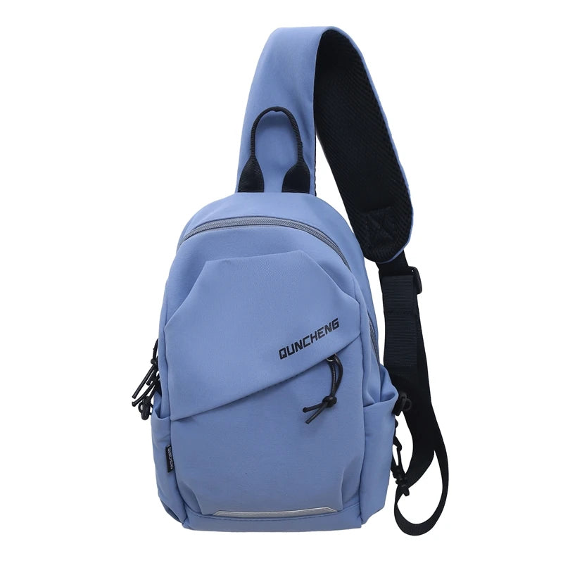Chest bag for men 2024 new travel men's backpack women's casual boys boys handsome youth shoulder crossbody bag